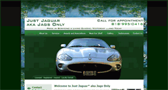 Desktop Screenshot of justjaguar.net